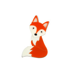 Oustinia - Broche renard