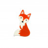 Oustinia - Broche renard