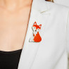 Oustinia - Broche renard