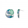 Tangela - Boucle d'oreille Bleue