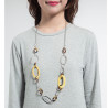 Shima Sautoir jaune