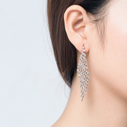 Wilma - Boucle d'oreille tige dorée