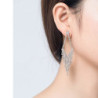 Wenona - Boucle d'oreille tige dorée