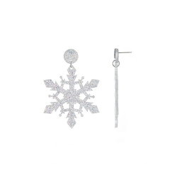 Neige - Boucle d'oreille tige 2