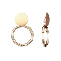 GRACY - BOUCLES D'OREILLES Clips or