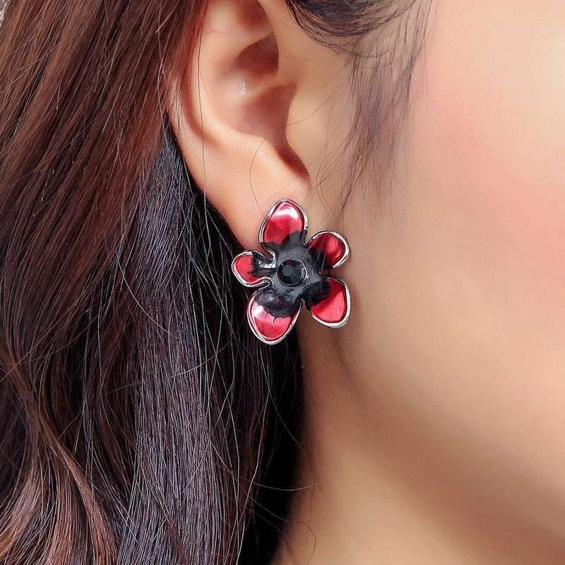 boucle oreille clip-1901008-rouge-1