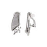 Faradice - Boucle d'oreille clip grise