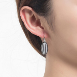 boucle oreille dormeuse-1901023-gris