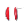 boucle oreille tige-1901003-rouge