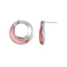 Camille - Boucle d'oreille tige rose