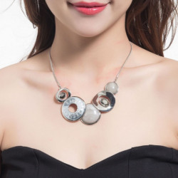 Félicité - Collier gris