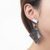 Wennie - Boucle d'oreille a clips gun