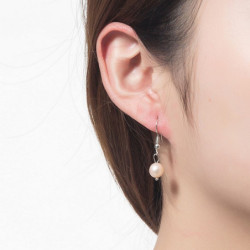 Souzanne - boucle oreille rose