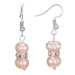 boucle oreille crochet-1901253-rose