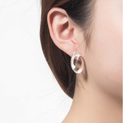 boucle oreille tige-1901108-rose