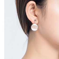 Marcie - Boucles d'oreilles tige rose