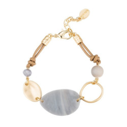Thabata - Bracelet Gris