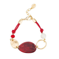 Thabata - Bracelet  Rouge