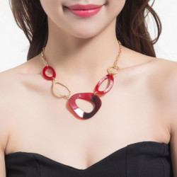 Thabata - Collier Rouge