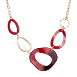 Thabata - Collier Rouge
