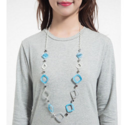 sautoir acrylique-1901326-bleu