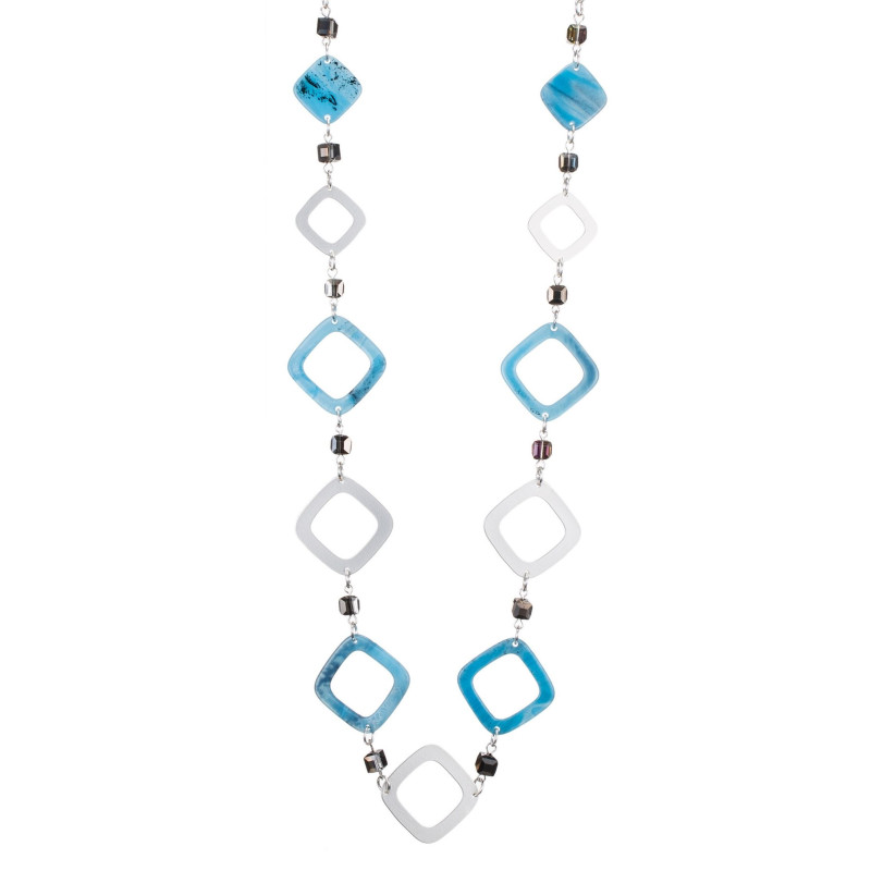 sautoir acrylique-1901326-bleu