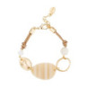 bracelet mousqueton-1901322-gris beige