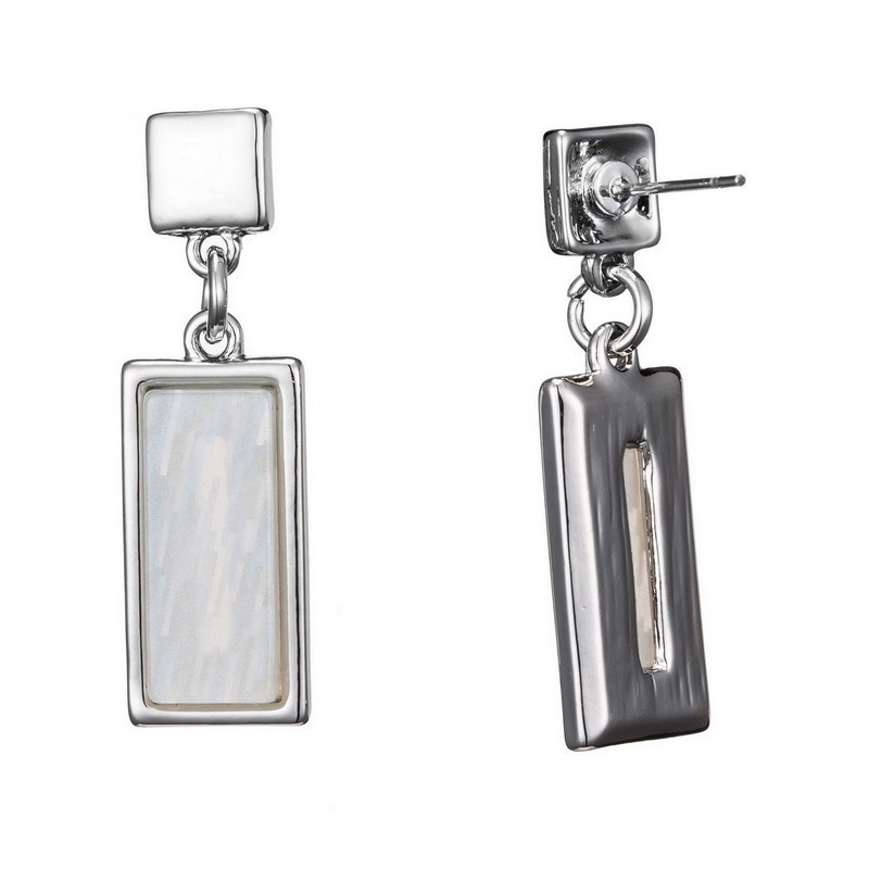 Colinette Boucle d'oreille blanche