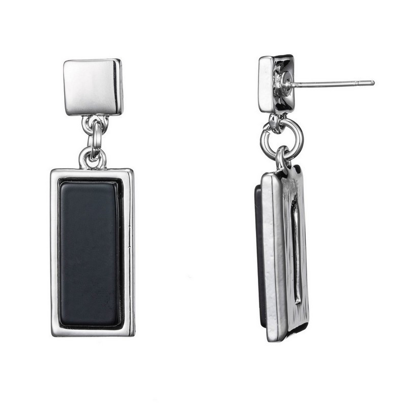 Colinette Boucle d'oreille noire