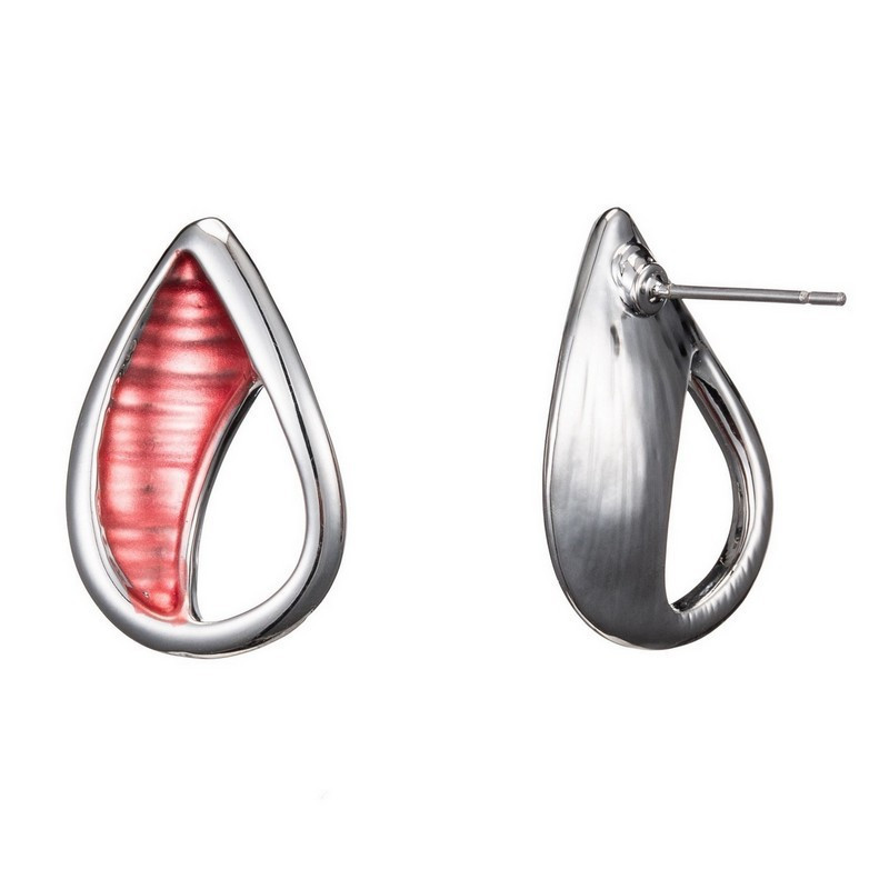 boucle oreille tige-1901042-fuchsia