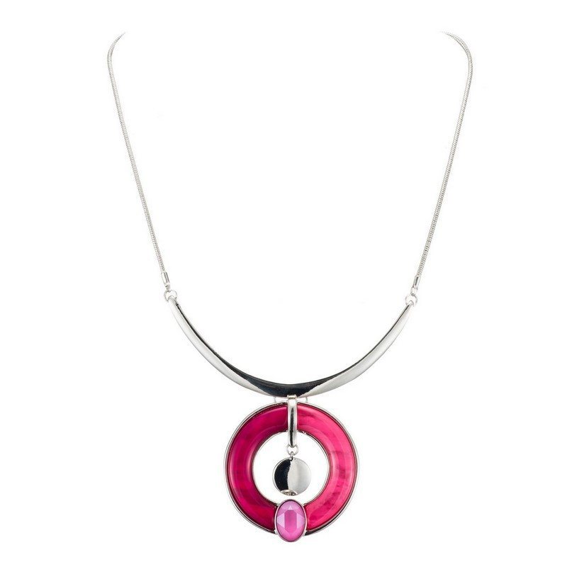 Filipina - Collier fuchsia