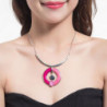 Filipina - Collier fuchsia