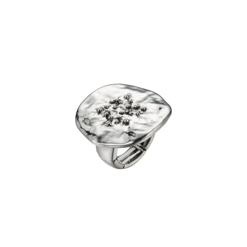 Judy Bague elastique argente