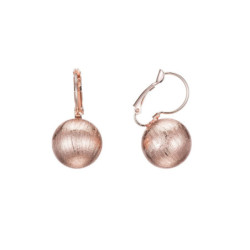 Helga Boucles d'oreilles dormeuse dore rose 2