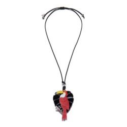 Palmira Sautoir rouge