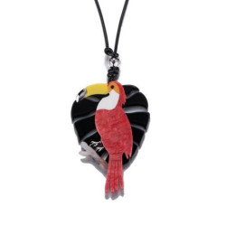 Palmira Sautoir rouge