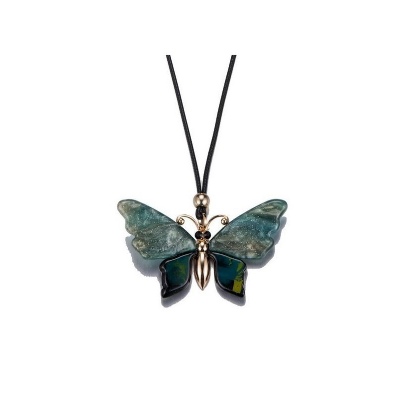 Pandore Sautoir vert