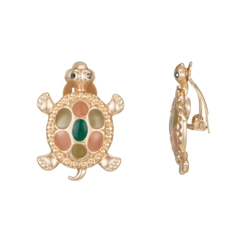 Primerose Boucles d'oreilles clip or