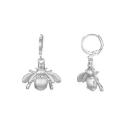 Ombeline Boucles d'oreilles dormeuse argente