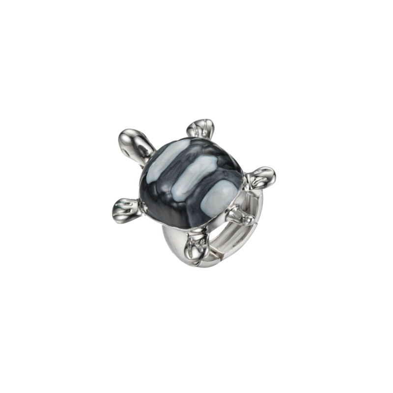 Poppy Bague Elastique argente