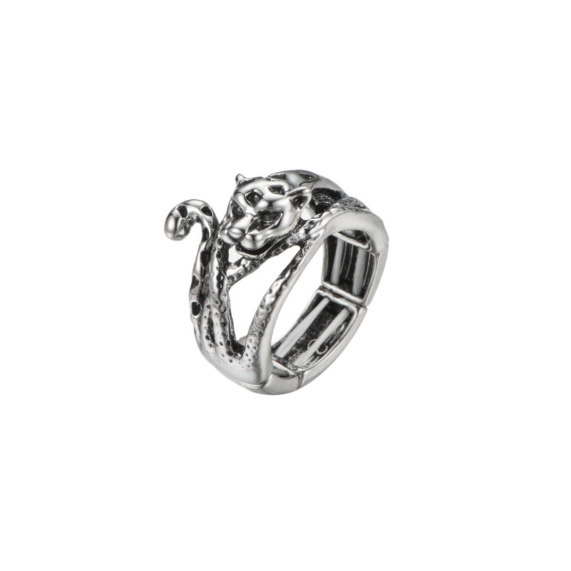 Queen Bague elastique argente