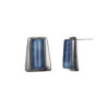 Aveline Boucles d'oreilles tige bleu