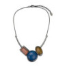 Amalia Collier bleu marron