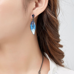 Armandine Boucles d'oreilles tige jaune