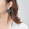 Genovera Boucles d'oreilles tige gun