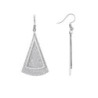 Janine Boucles d'oreilles crochet argente