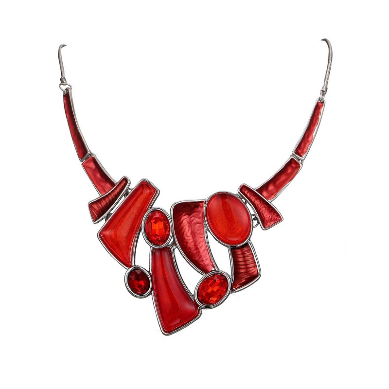 Cyliane Collier rouge