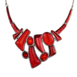 Cyliane Collier rouge