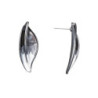 Colette Boucles d'oreilles tige noir