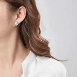 Scarlett Boucles d'oreilles clip noir